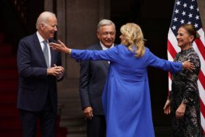 Visita de Biden e Trudeau ao México, em fotos